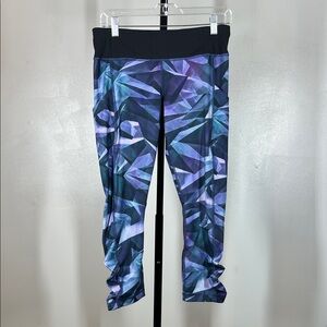 lululemon athletica Geometric Leggings in Purple and Blue